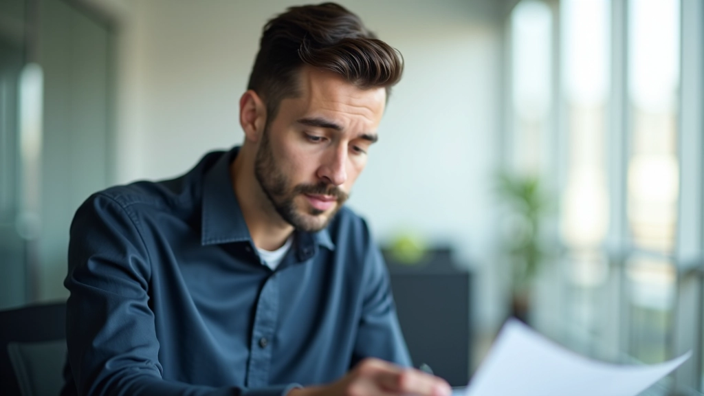 Person reviewing performance data and insights, analyzing failure as valuable information source